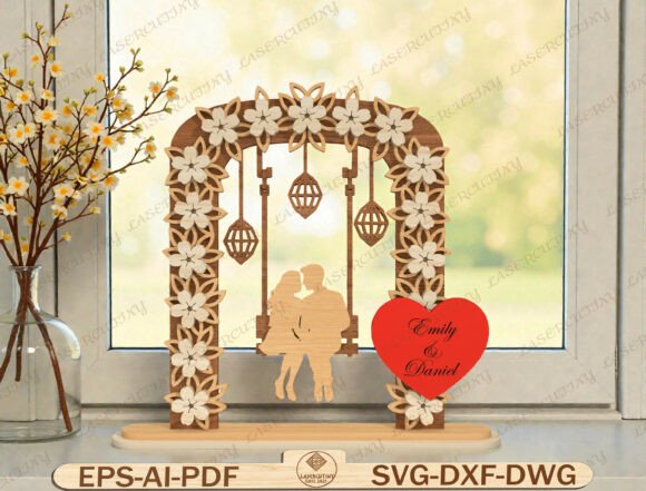 Anniversary Gift Laser Cut File Anniversary Gift Laser Cut File