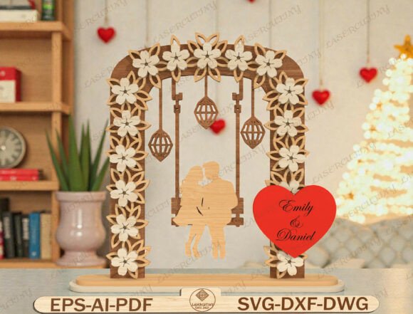 Anniversary Gift Laser Cut File Anniversary Gift Laser Cut File