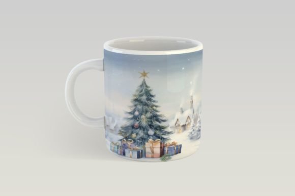 Christmas Tree Mug Wrap Christmas Tree Mug Wrap