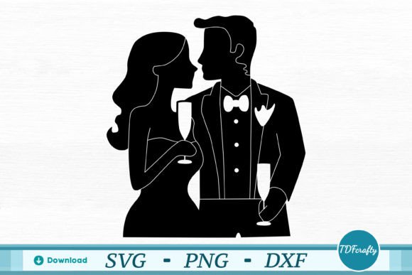 Couple in Love Silhouette