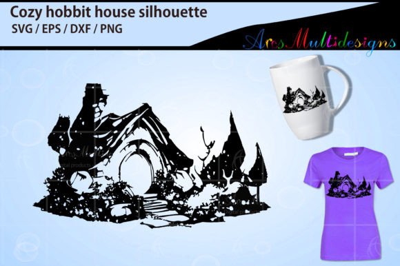 Crazy House Silhouette