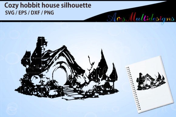 Crazy House Silhouette