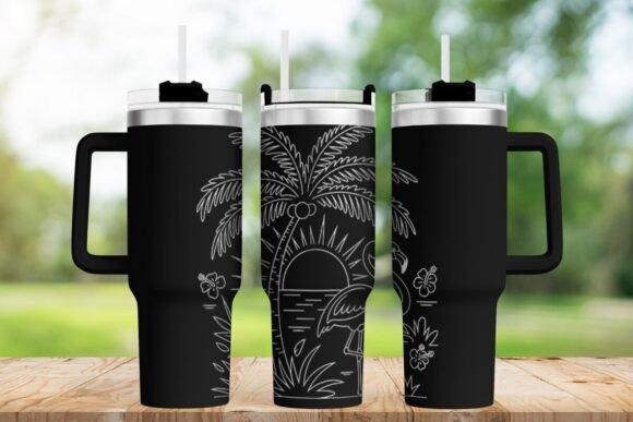 Flamingo Laser Svg Tumbler Full Wrap Flamingo Laser Svg Tumbler Full Wrap