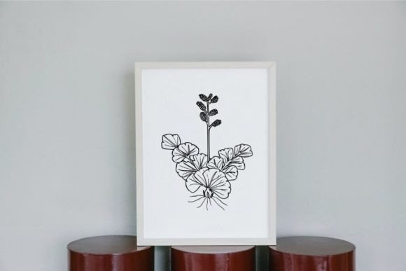 Flowers Silhouette Bundles Outline