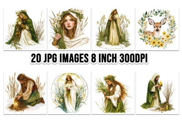 Imbolc Celtic Goddess Wheel of the Year