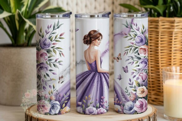 Lavender Princess Dress 20oz Skinny Lavender Princess Dress 20oz Skinny