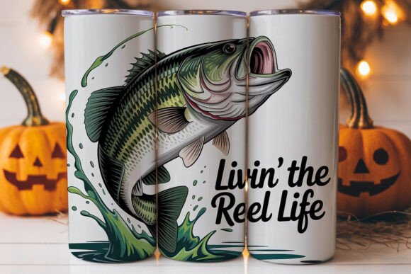 Livin' the Reel Life 20oz Tumbler Wrap Livin' the Reel Life 20oz Tumbler Wrap
