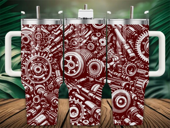 Mechanical Chaos Laser Engraving Tumbler Mechanical Chaos Laser Engraving Tumbler