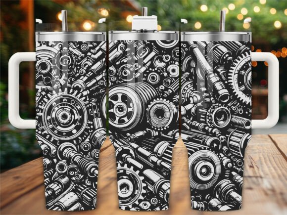 Mechanical Chaos Laser Engraving Tumbler Mechanical Chaos Laser Engraving Tumbler