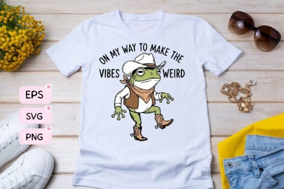 On My Way to Make the Vibes Weird SVG