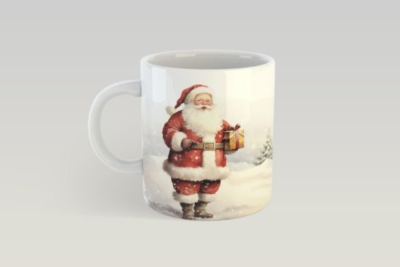 Santa Mug Sublimation, Christmas Mug Santa Mug Sublimation, Christmas Mug