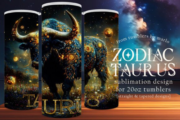 Taurus Tumbler Wrap | Space Tumbler D2 Taurus Tumbler Wrap | Space Tumbler D2