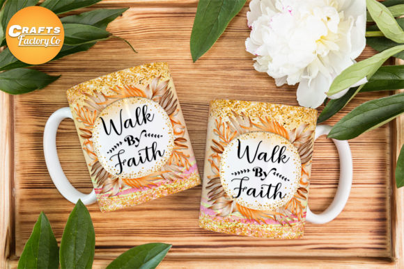 Walk by Faith Christian Mug Walk by Faith Christian Mug