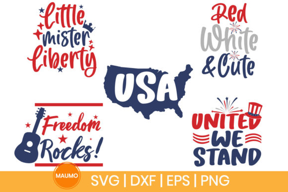 10 4th of July Svg Quotes Bundle