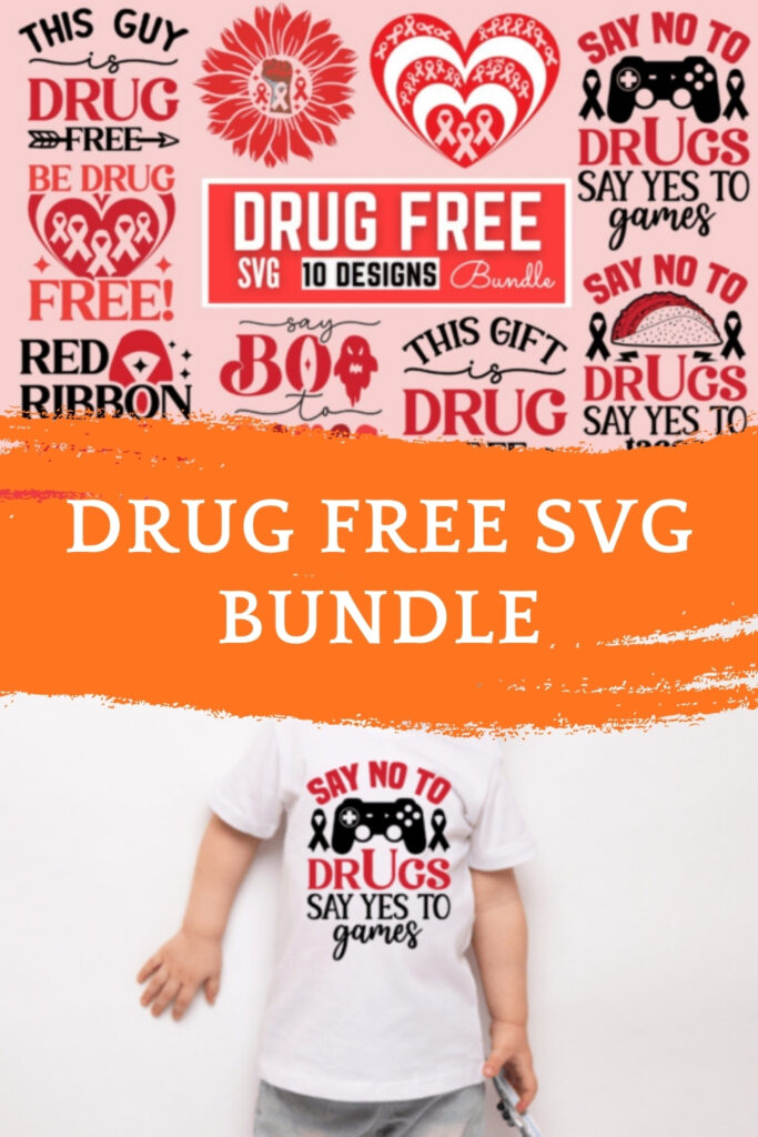Drug Free SVG Bundle Drug Free SVG Bundle