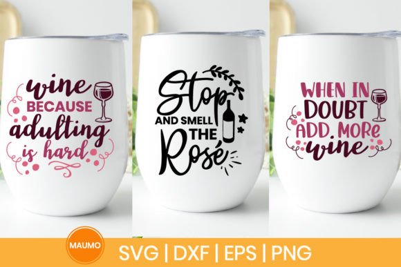 20 Wine Quotes Bundle