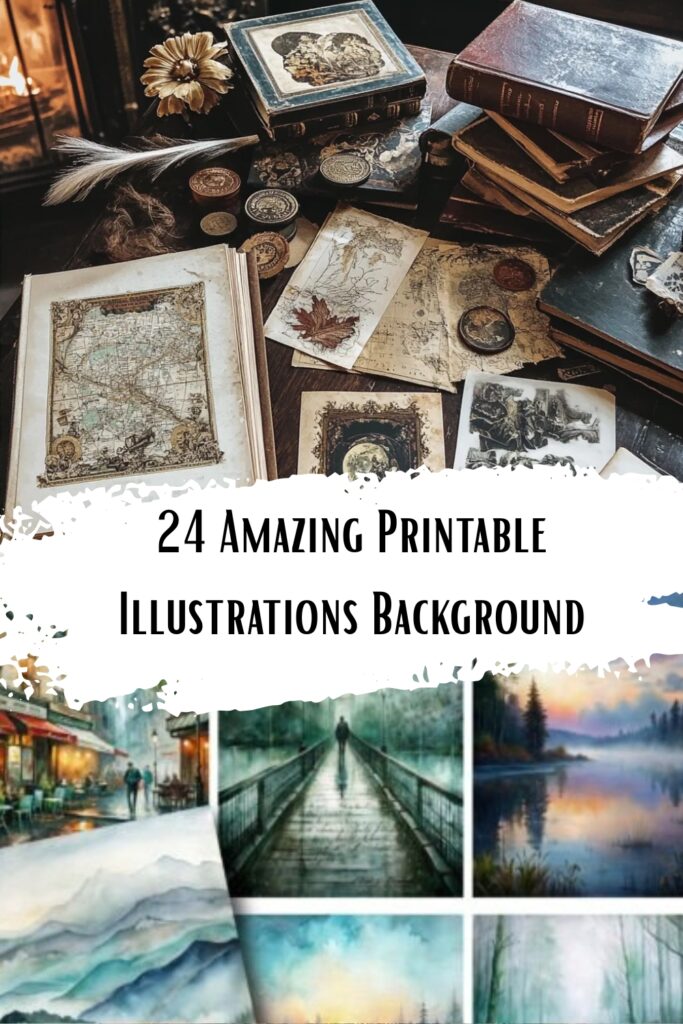 24 Amazing Printable Illustrations Background