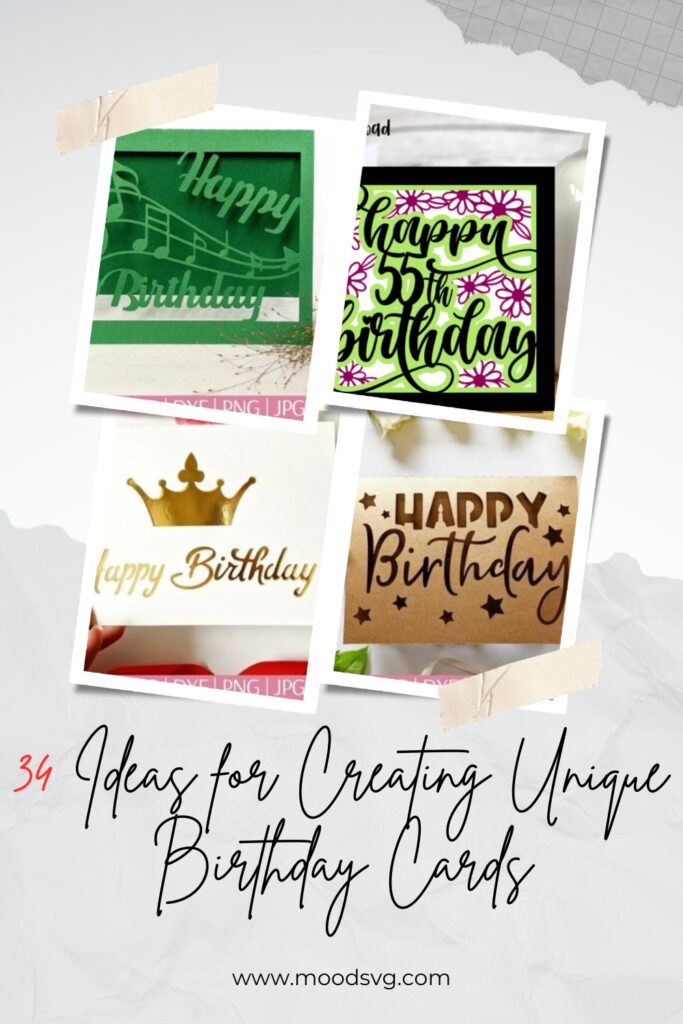 34 Ideas for Creating Unique Birthday Cards