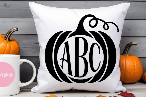 Autumn Craft Monogram SVG Design