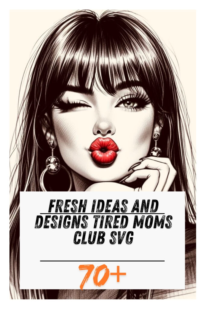 Tired Moms Club SVG Tired Moms Club SVG