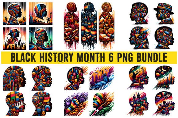 Black History Month PNG Bundle, SVG PNG Black History Month PNG Bundle, SVG PNG