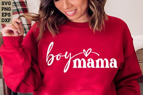 Boy Mama SVG