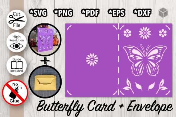 Butterfly Birthday Card Template