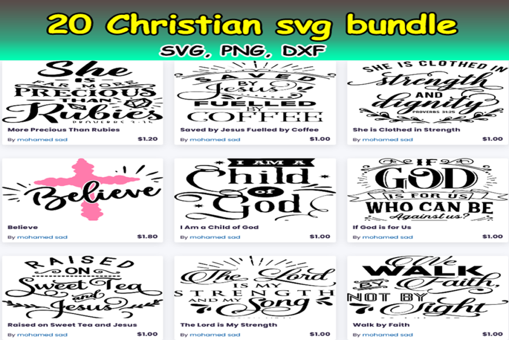 Christian SVG Bundle