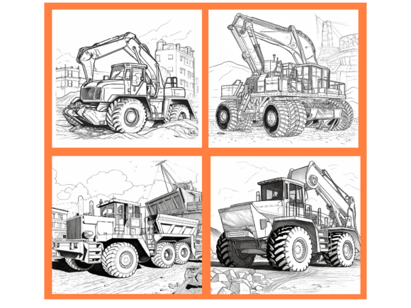 Construction Trucks Coloring Pages Construction Trucks Coloring Pages
