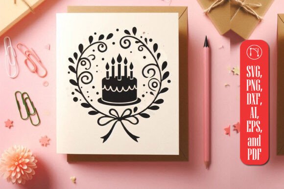 Cricut Birthday Card Paper Cut SVG