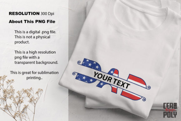 Dad Split Monogram Design Svg, Png.