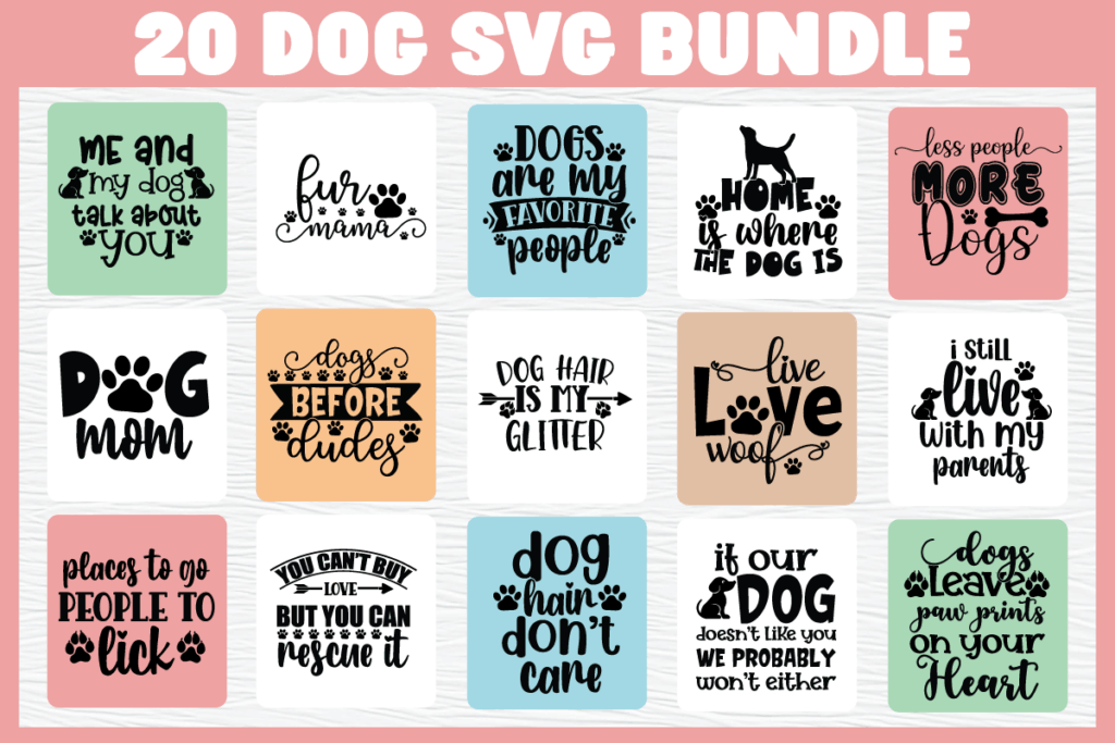 Dog SVG Bundle