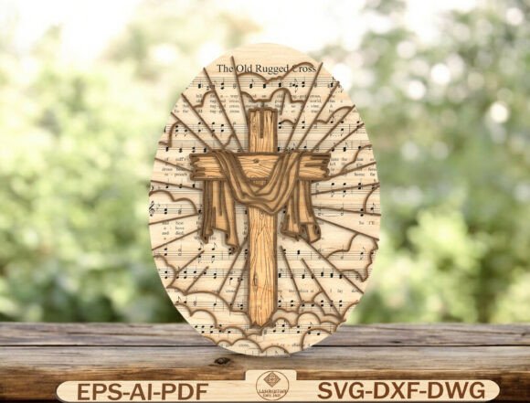 Easter Faith Laser Cut File SVG