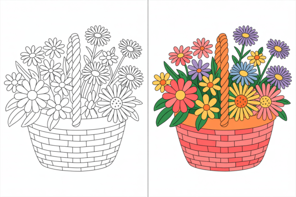 Elegant Floral Bouquet Coloring Pages Bu Elegant Floral Bouquet Coloring Pages Bu