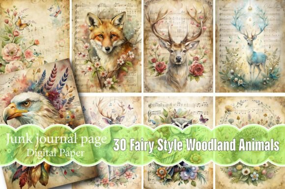 Fairy Style Woodland Animals