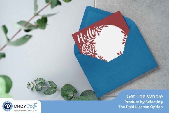 Floral Greeting Card Set of 5