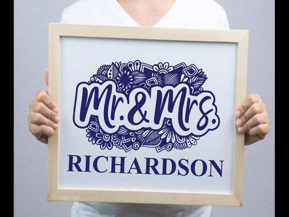 Floral Doodle Wedding