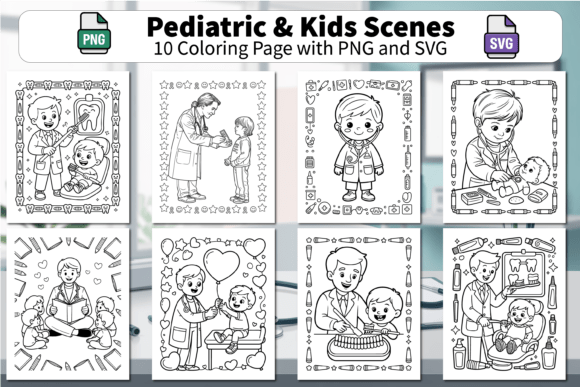 Fun Doctor Coloring Pages for Kids Fun Doctor Coloring Pages for Kids