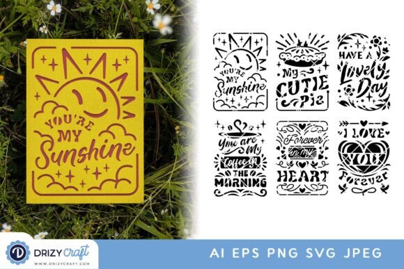 Funny Cutaway Card Set of 6 - Lovely 3D