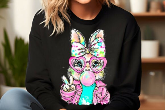 Glitter Easter Bunny Coquette Png Glitter Easter Bunny Coquette Png