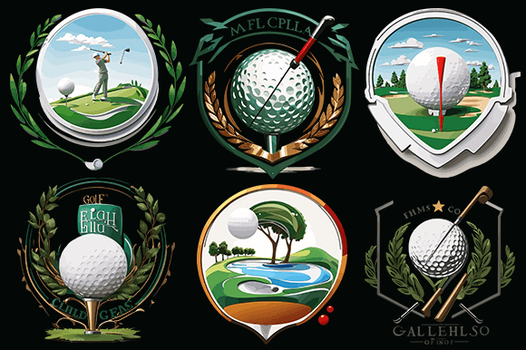 Golf SVG Bundle, Logo Design Golf SVG Bundle, Logo Design