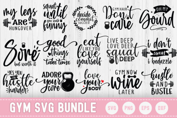 Gym Quotes Bundle