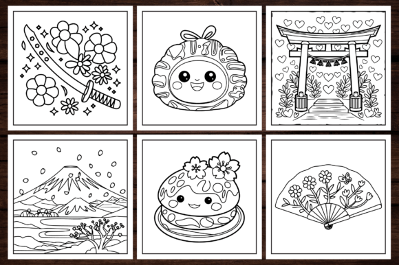 Happy Japanese Coloring Page Cute & Easy Happy Japanese Coloring Page Cute & Easy