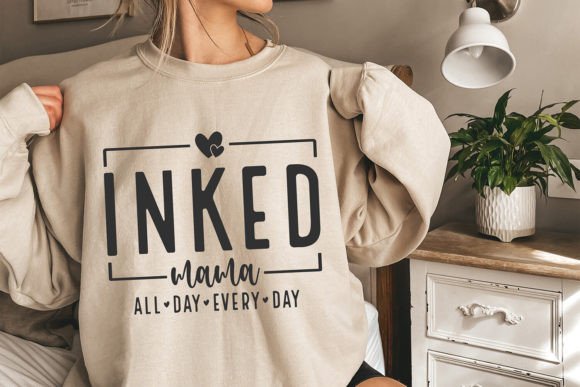 Inked Mama SVG, Mom Life SVG, Mama SVG