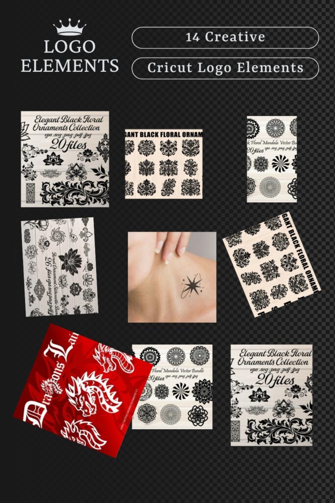 14 Creative Cricut Logo Elements