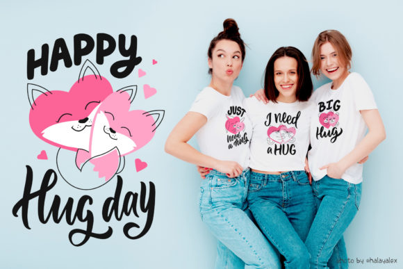 Loves & Hearts Stickers. Animals Hugging Loves & Hearts Stickers. Animals Hugging