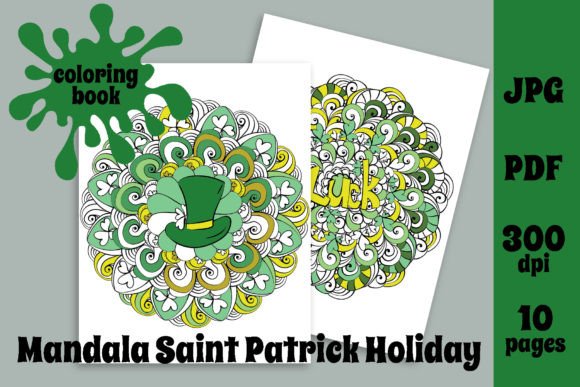 Mandala Saint Patrick Holiday Printable