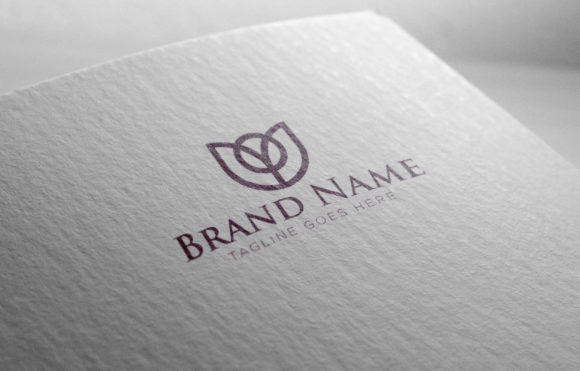 Minimalist Flower Logo Minimalist Flower Logo