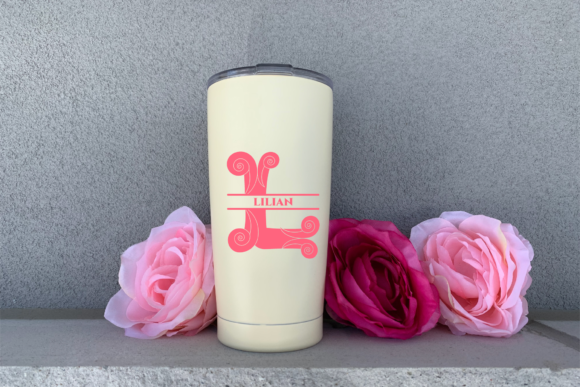 Monogram L. Letter L. SVG Cut File