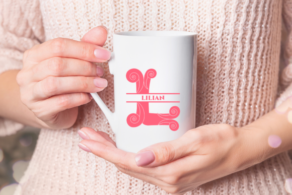 Monogram L. Letter L. SVG Cut File